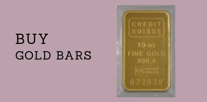 Buy Gold Bars