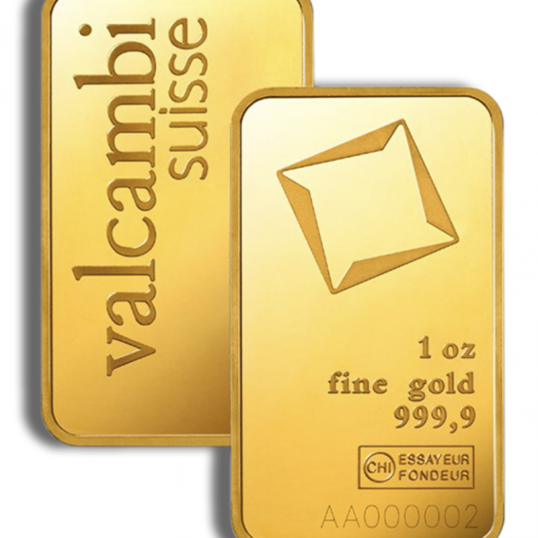 Valcambi 1 oz Gold Bar