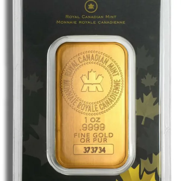 Royal Canadian Mint 1 oz Gold Bar