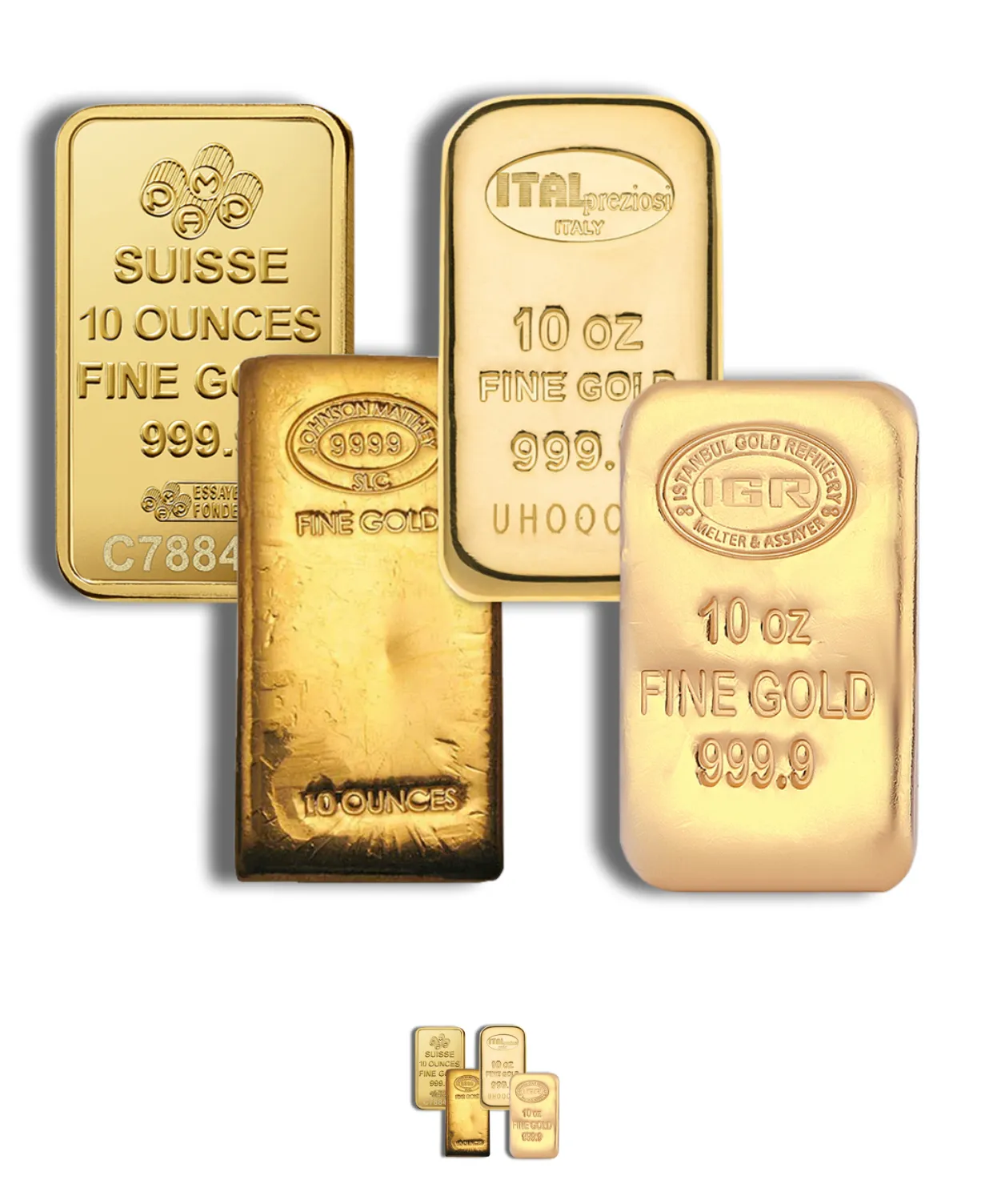 10 oz gold bar