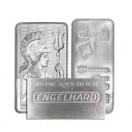 100 oz silver bar engelhard