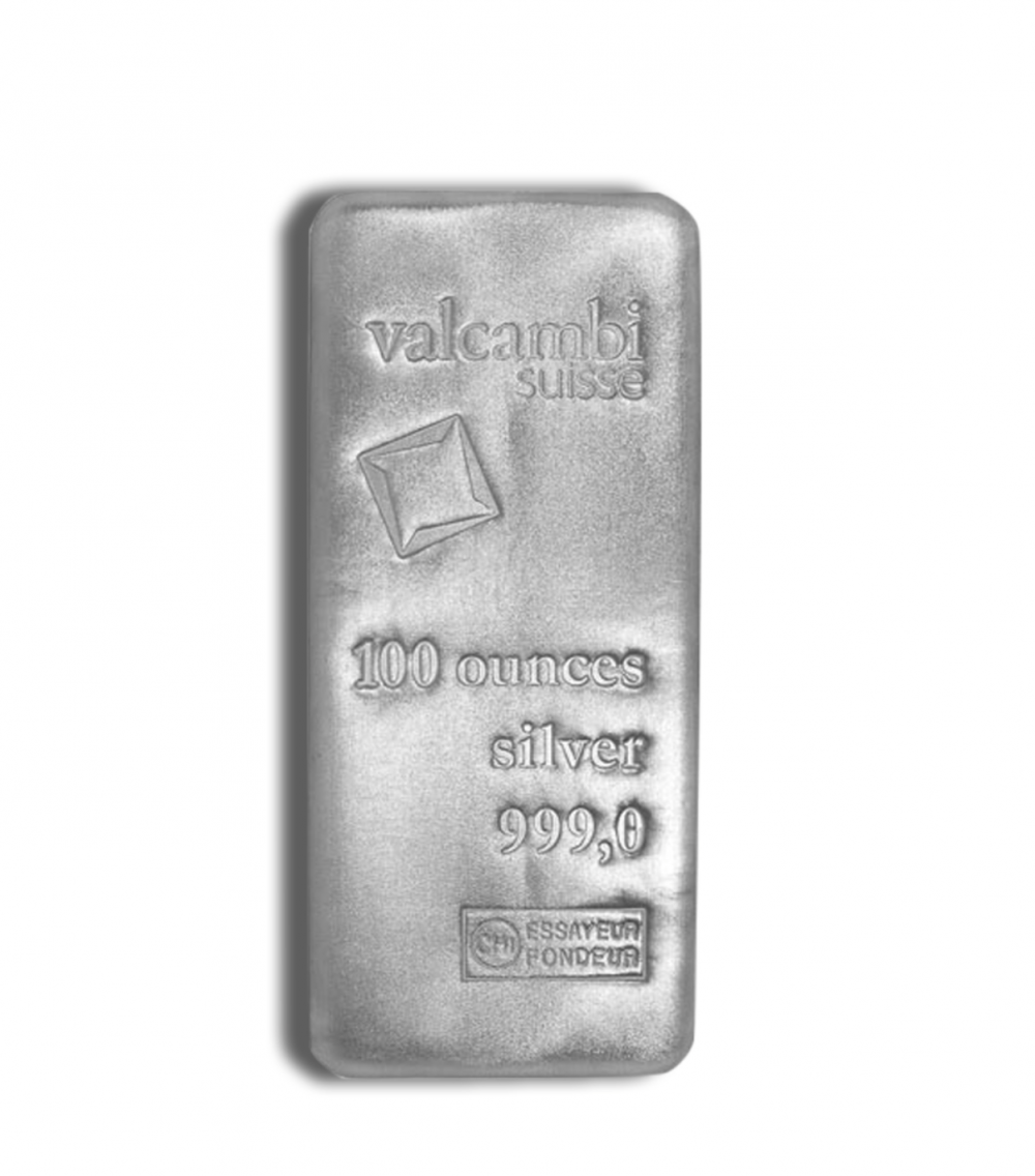 Buy 100 oz Silver Cast Bar