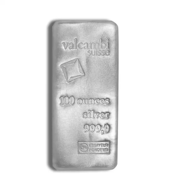 Buy 100 oz Silver Cast Bar