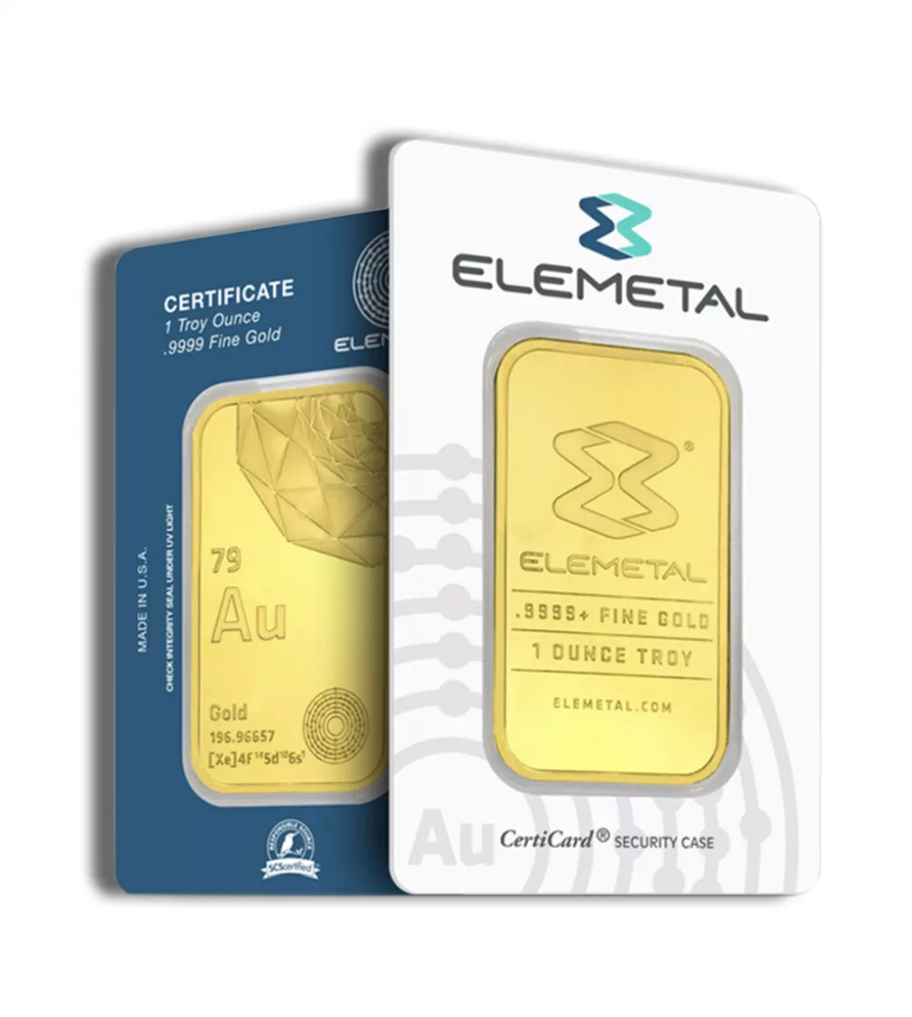 Elemetal is America's largest gold bullion