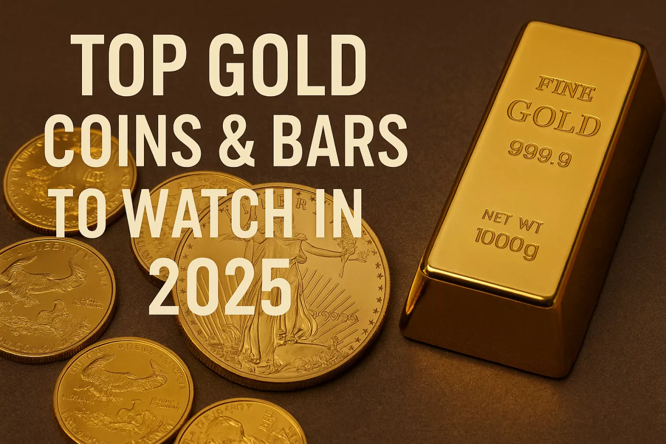 Top Gold Coins & Bars to Watch in 2025