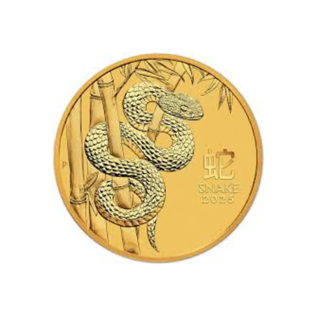 1. Australian Lunar Series III – Year of the Snake Coins