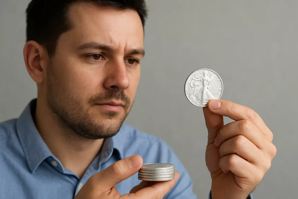 1 oz silver coins