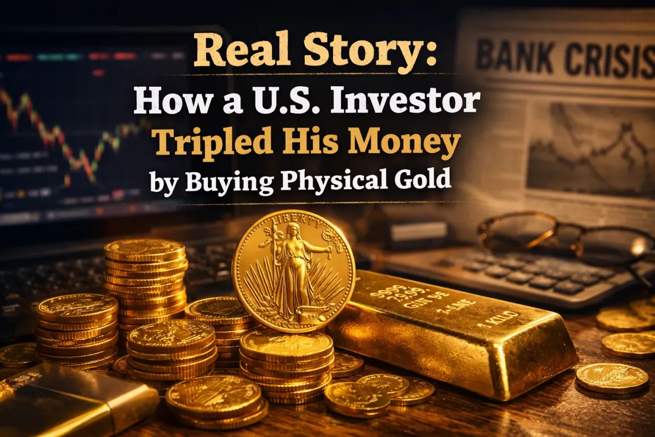 U.S. Investor Tripled His Money by Buying Physical Gold