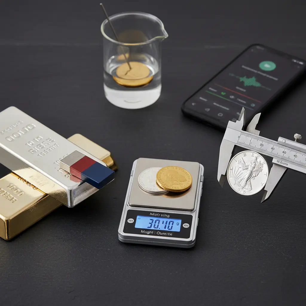 Tools for verifying precious metal authenticity