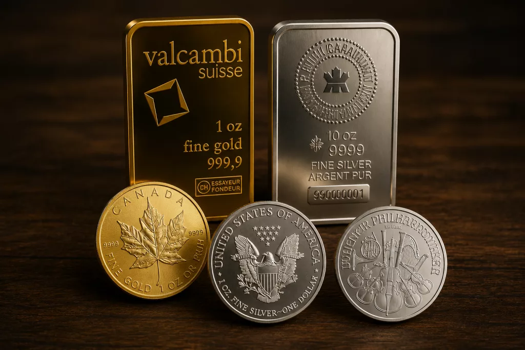 Silver and Gold