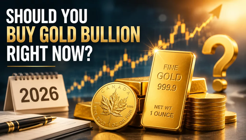 Should You Buy Gold Bullion Right Now?
